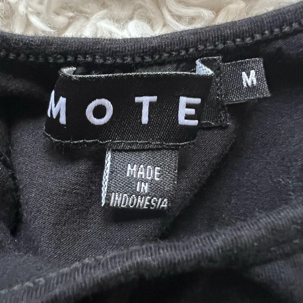 Motel Rocks Cajsa Long Sleeve Black - Picture 3 of 6
